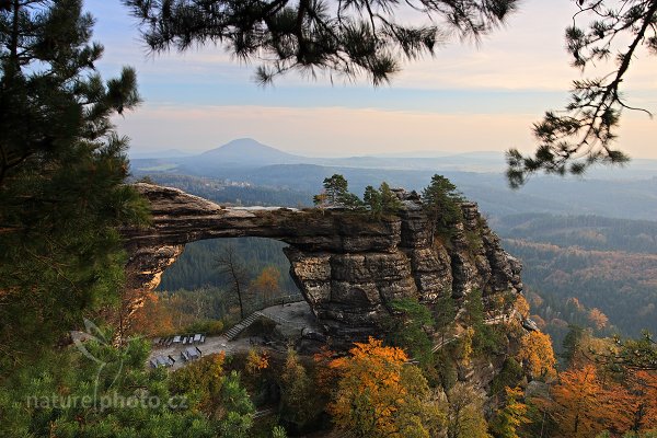 Pravčická brána, Pravčická brána, Autor: Ondřej Prosický | NaturePhoto.cz, Model: Canon EOS 5D Mark II, Objektiv: Canon EF 17-40mm f/4 L USM, Ohnisková vzdálenost (EQ35mm): 25 mm, stativ Gitzo, Clona: 16, Doba expozice: 0.6 s, ISO: 100, Kompenzace expozice: -2/3, Blesk: Ne, Vytvořeno: 23. října 2010 16:55:28, NP České Švýcarsko (Česko) 